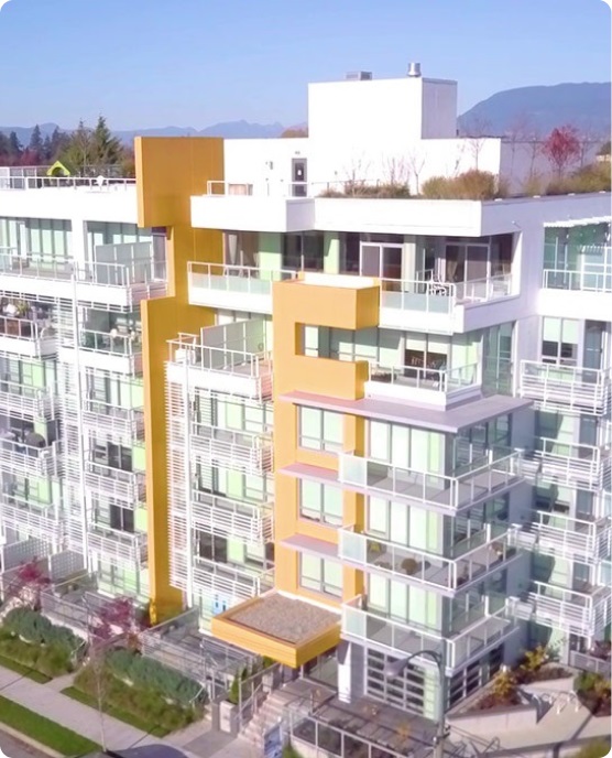 AL13 cladding on residential building — West Oakridge