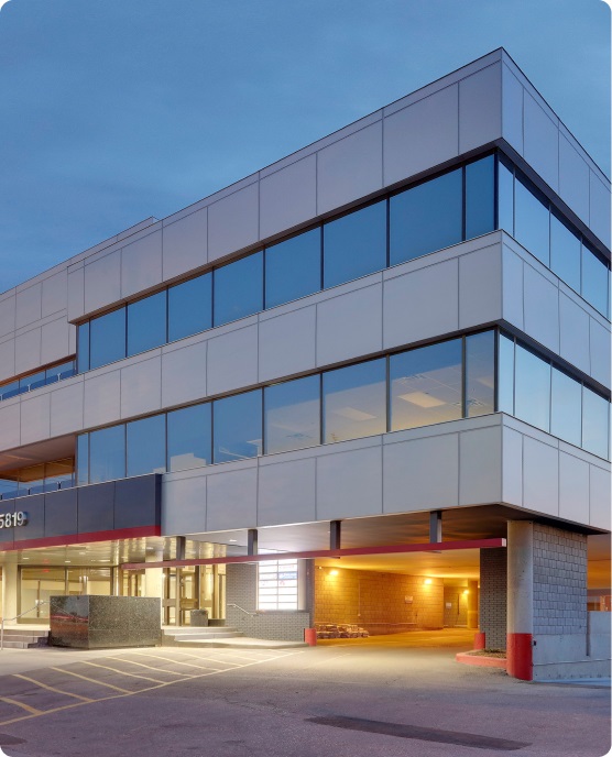 AL13 aluminum cladding — 2nd Street installation